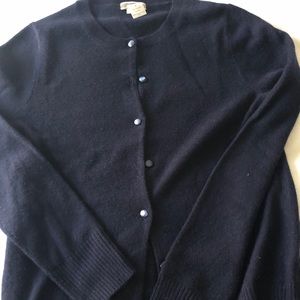 Jcrew cashmere cardigan Blue